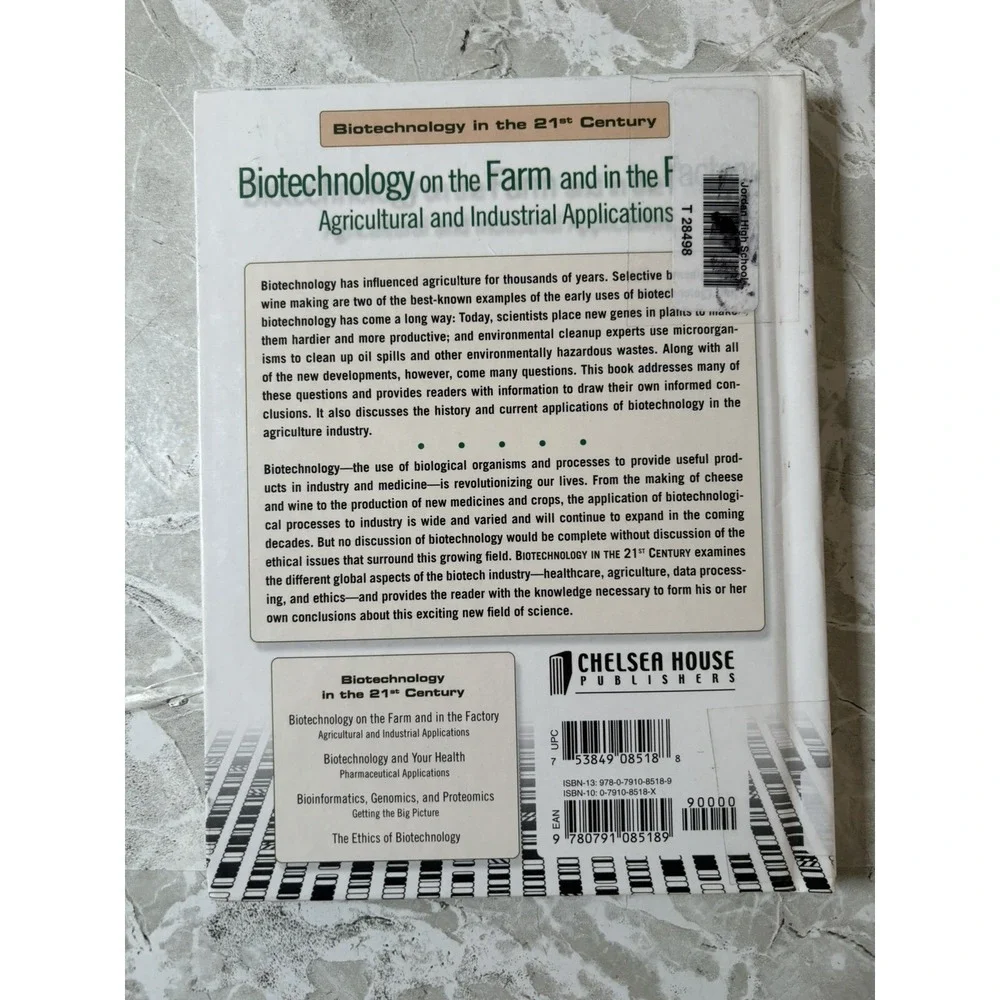 Biotechnology on‎ the Farm and in the Factory Agricultural And Industrial GOOD